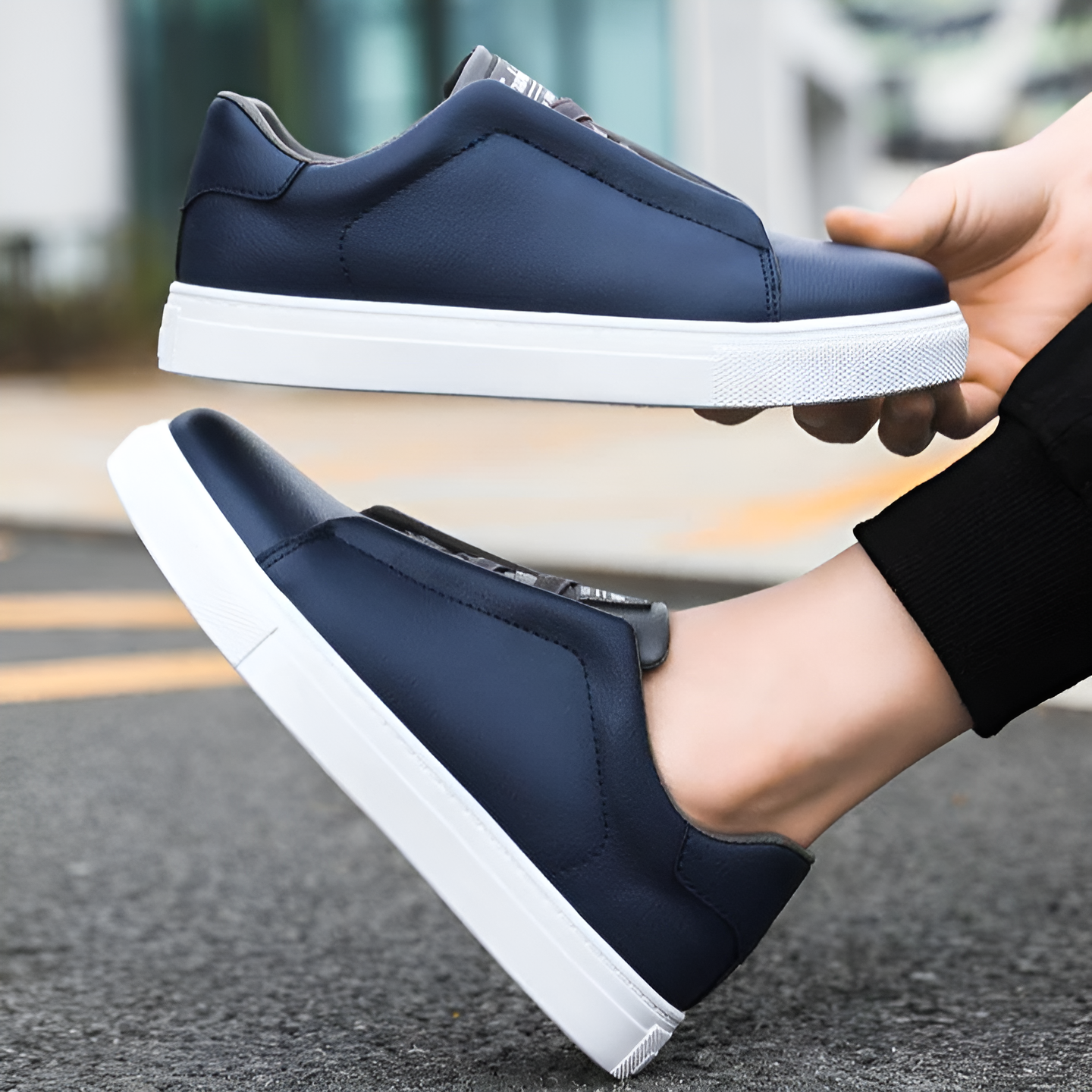 Herren Sneakers Lede