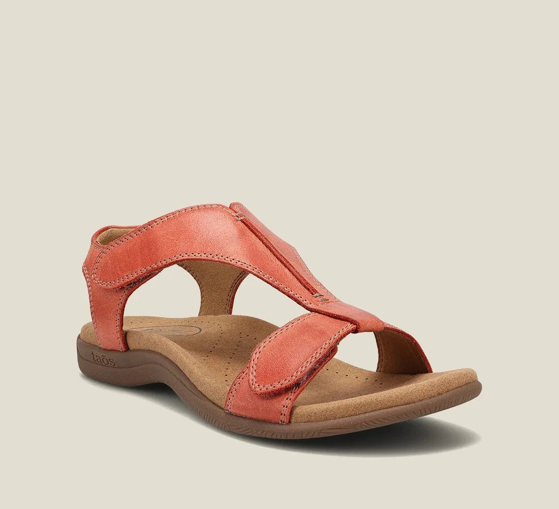 Damen Komfortsandalen mit verstellbarem Riemen und gepolsterter Sohle