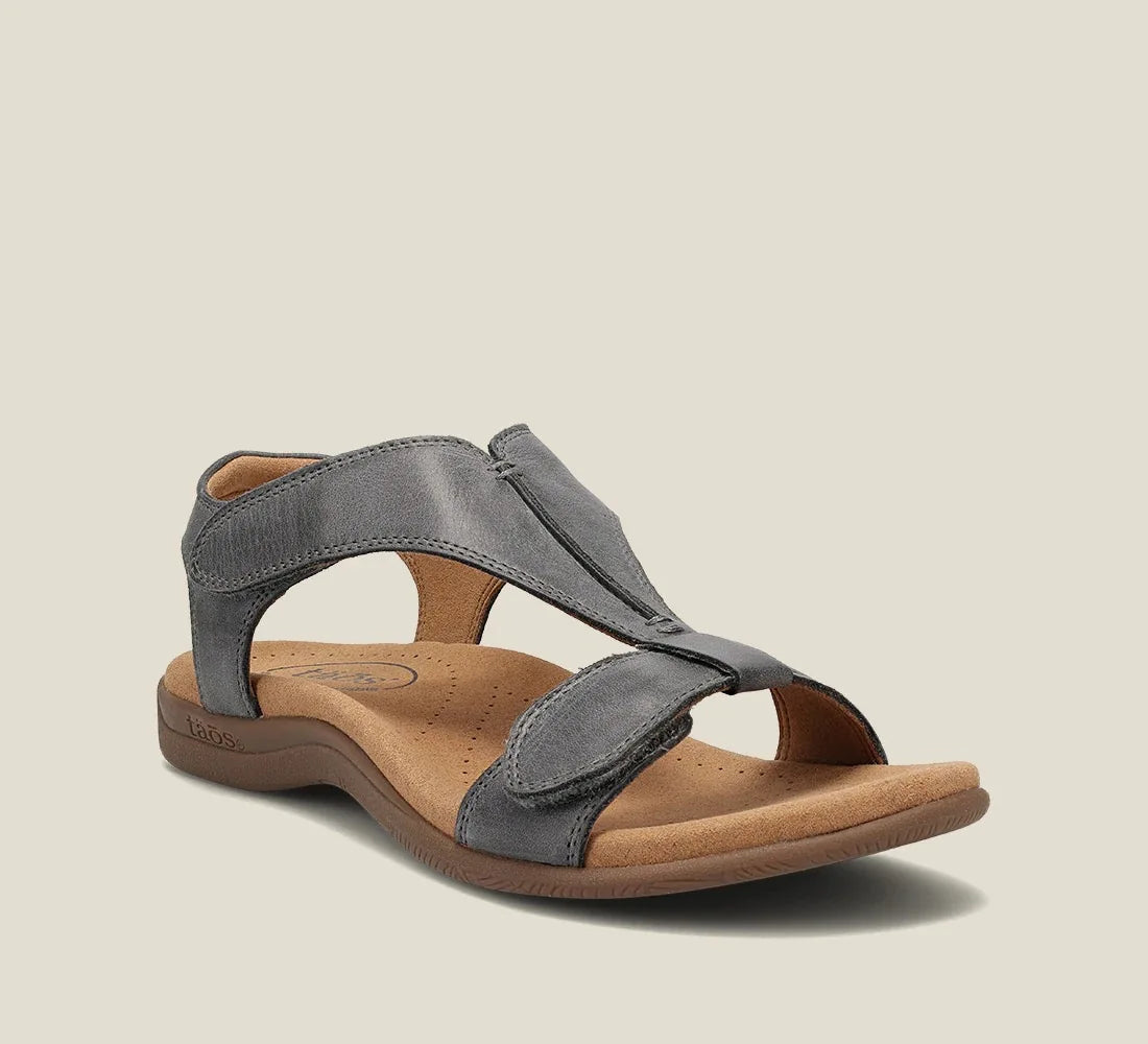 Damen Komfortsandalen mit verstellbarem Riemen und gepolsterter Sohle