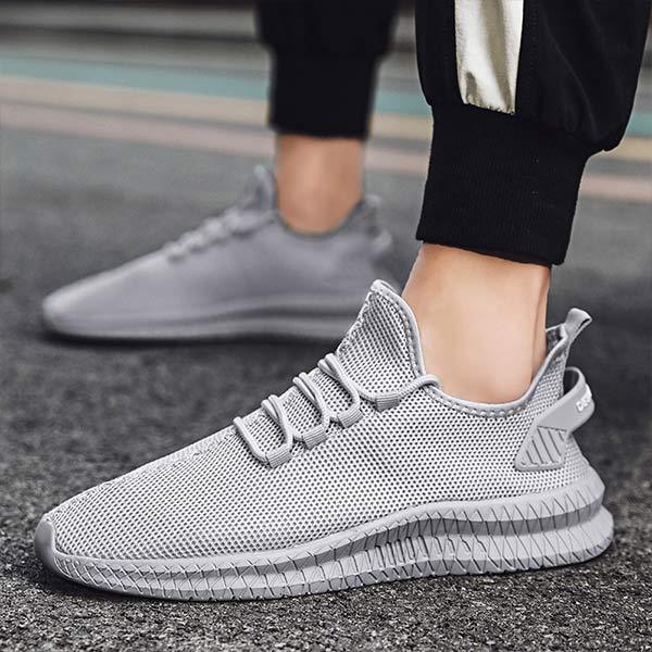 Herren Atmungsaktive Laufschuhe mit Mesh-Obermaterial