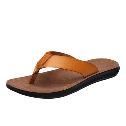 Herren Zehentrenner aus Leder für Strand und Freizeit