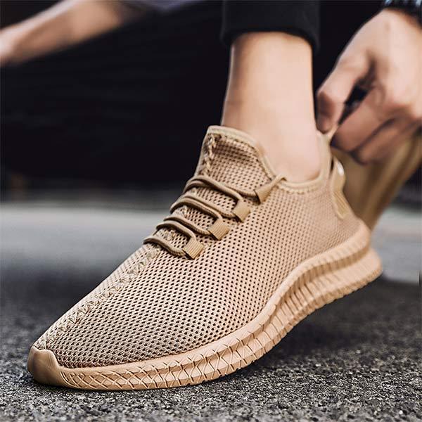 Herren Atmungsaktive Laufschuhe mit Mesh-Obermaterial