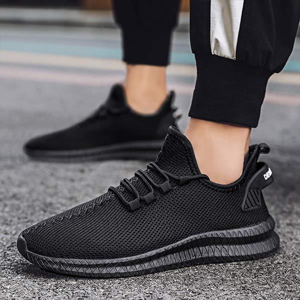 Herren Atmungsaktive Laufschuhe mit Mesh-Obermaterial