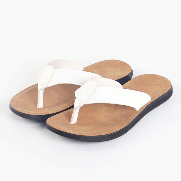 Herren Zehentrenner aus Leder für Strand und Freizeit