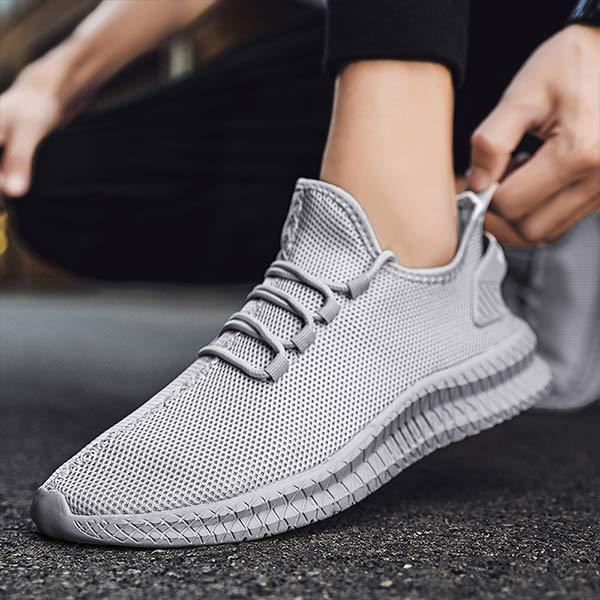 Herren Atmungsaktive Laufschuhe mit Mesh-Obermaterial